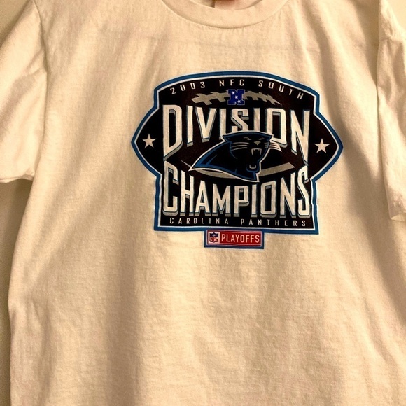 Panthers Collectable 2003 NFC South Division Champions shirt - playoffs - Picture 2 of 2